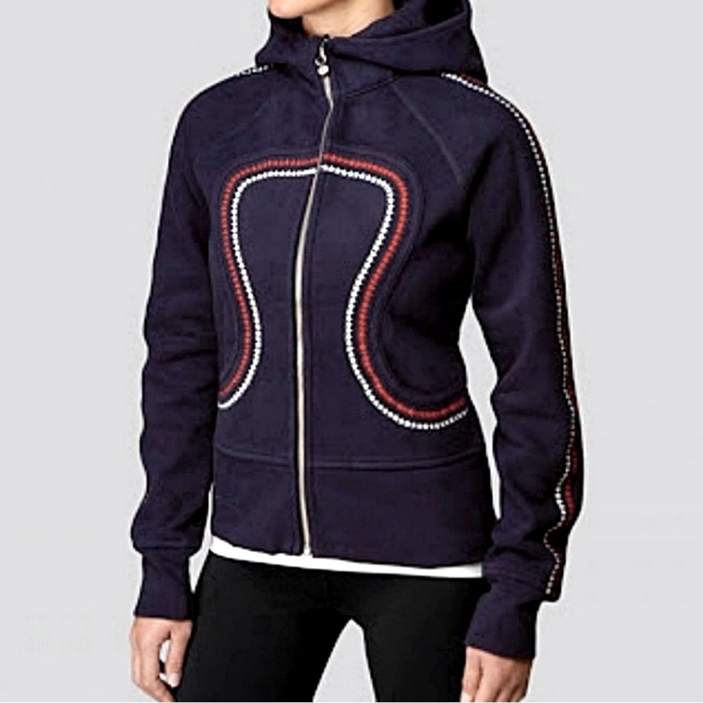 Lululemon USA Cheer Gear Olympics Remix Hoodie Size 4 Special Edition
